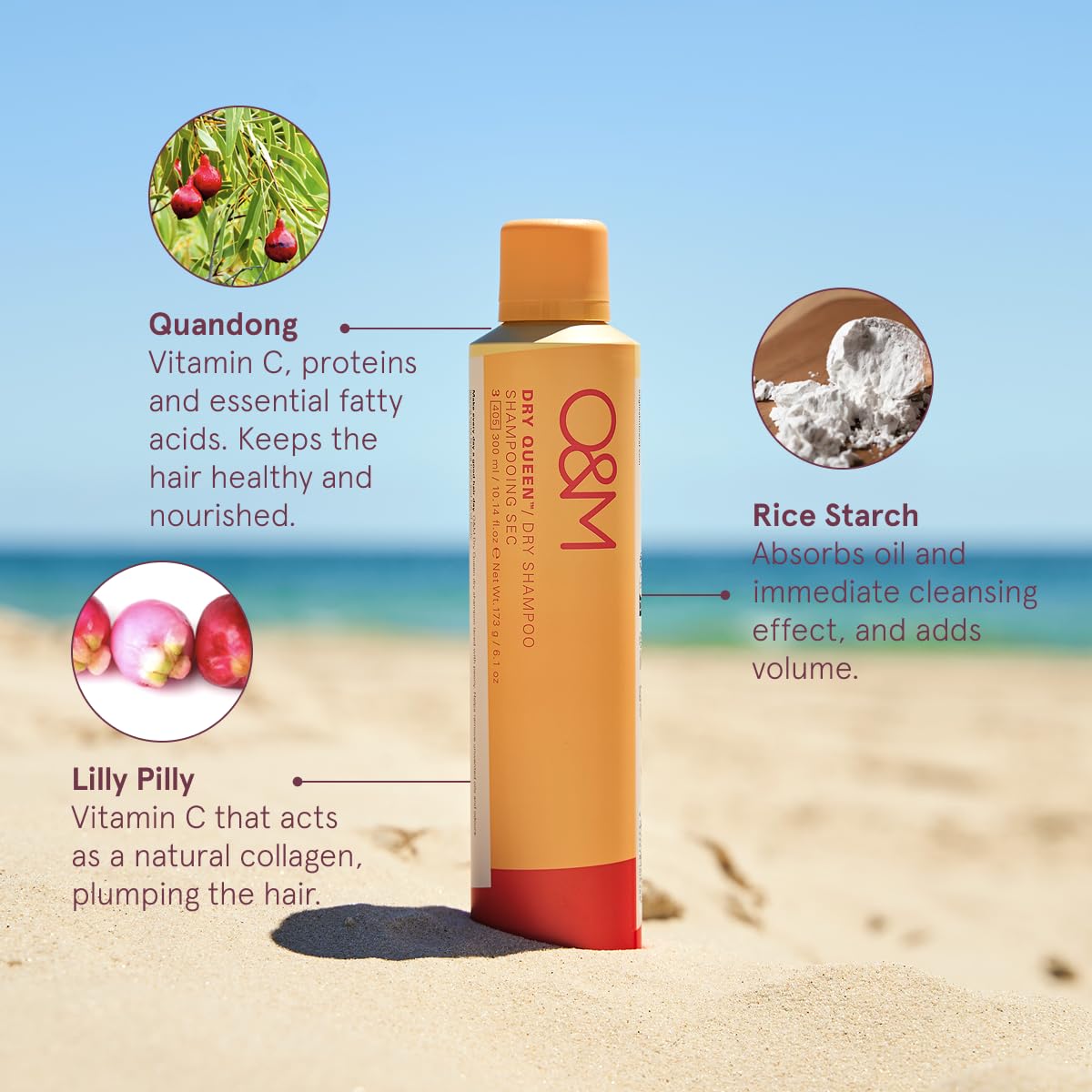 O&amp;M Dry Queen application image shows spraying for quick refresh between washes