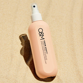 O&amp;M Know Knott after-swim care spray helps manage tangles and restores softness