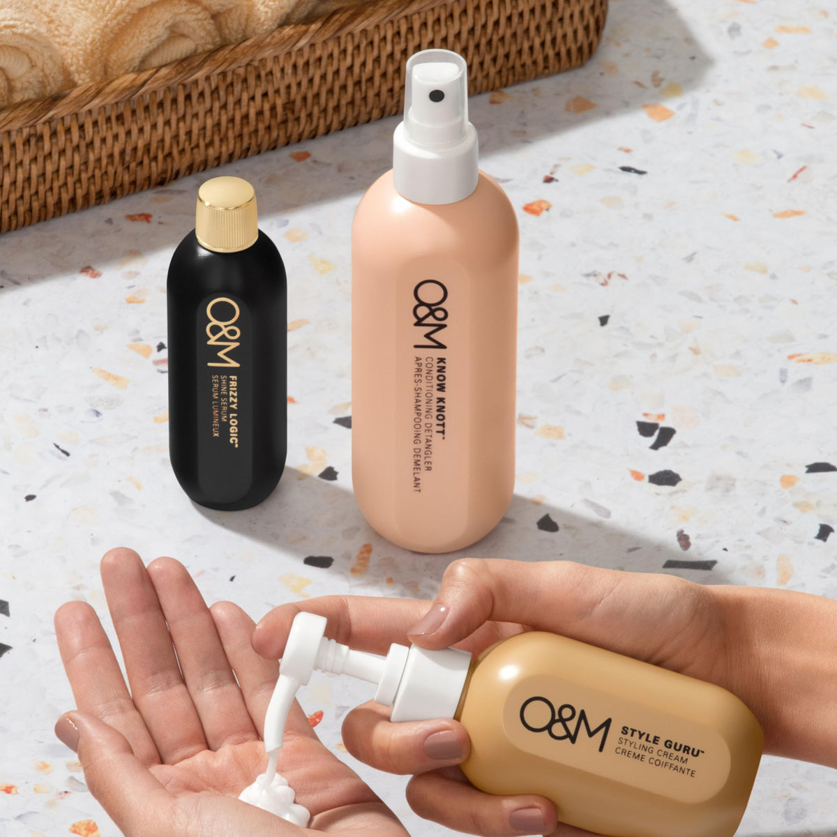 O&amp;M Know Knott kid-friendly detangler spray for gentle detangling
