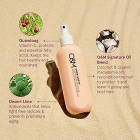 O&amp;M Know Knott mist application delivers lightweight hydration on hair