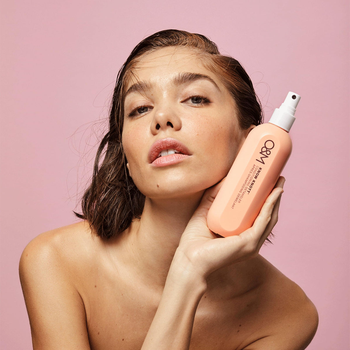 O&amp;M Know Knott detangles wet hair after swimming for smoother styling
