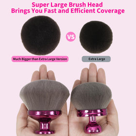 OMCCYUN soft dense bristles deliver smooth, even application
