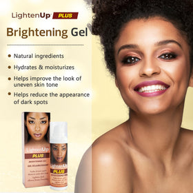 Close-up of gel texture from OMIC Lighten-Up Plus Brightening Gel.