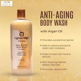 OMIC Lighten-Up argan oil droplets hydrate and protect skin