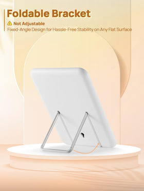 OMIRO magnetic white option adds secure placement on metal surfaces