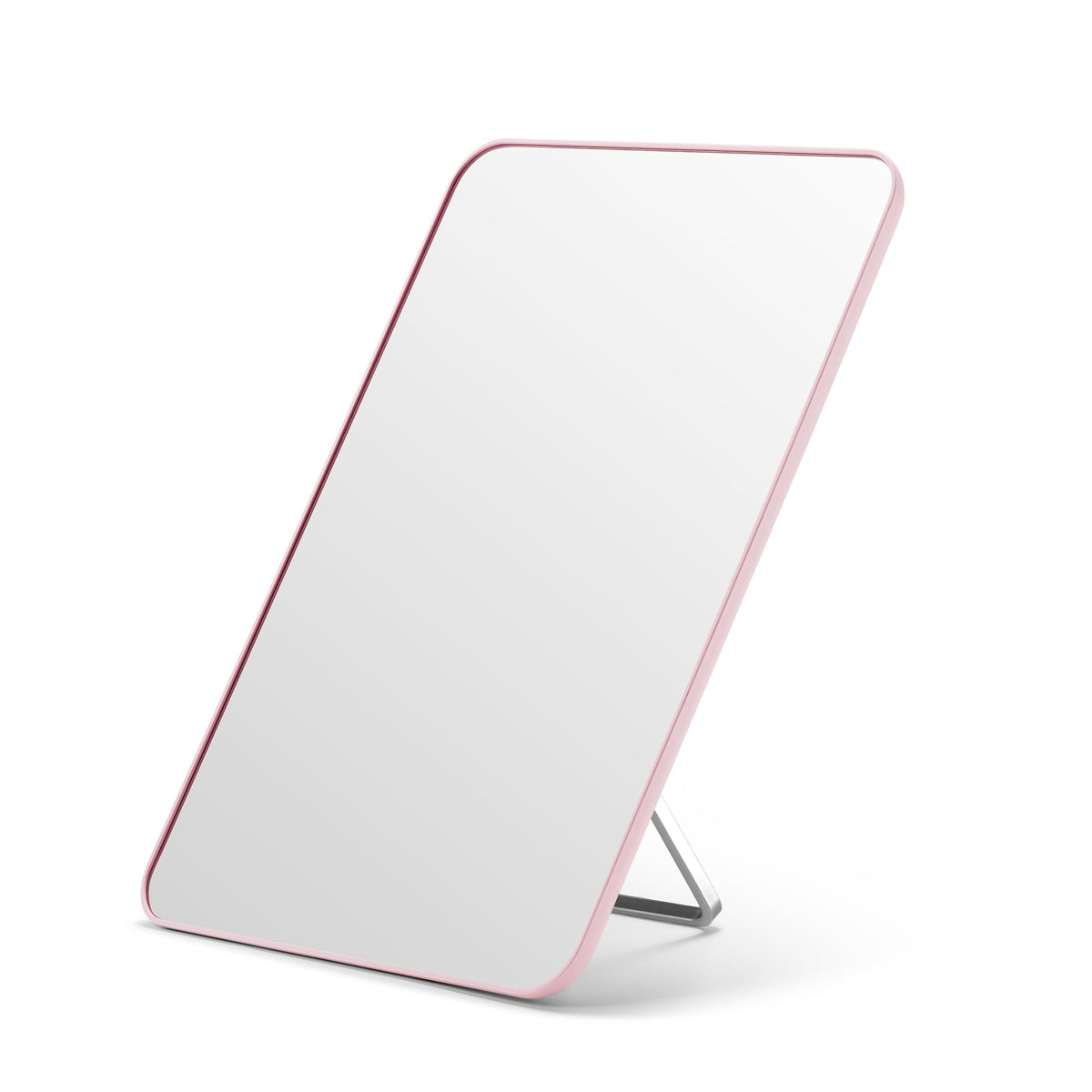 OMIRO makeup mirror desk with adjustable stand for precise angles during makeup