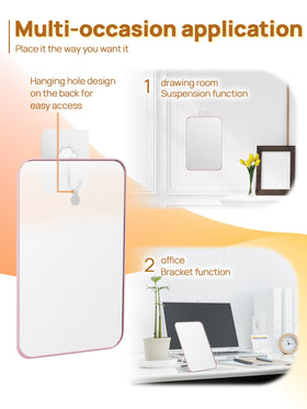 OMIRO mirror features magnetic points for customizable vanity setup at your space
