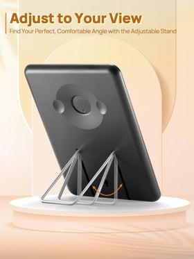 OMIRO 10x7 inch mirror provides a wide view for precise makeup applications