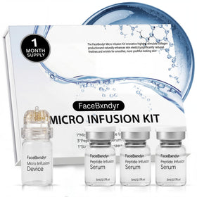 Omnifacile micro infusion stamp close-up for enhanced absorption and smoother skin