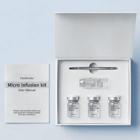 Omnifacile mirror routine setup ready for quick at-home care