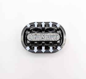 OmniShaver Classic Black self-cleaning during use reduces clogging.
