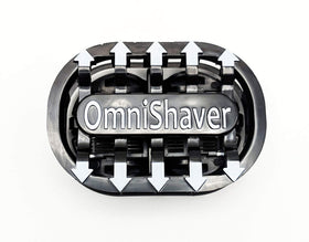 OmniShaver self-cleaning during use reduces clogging and saves time