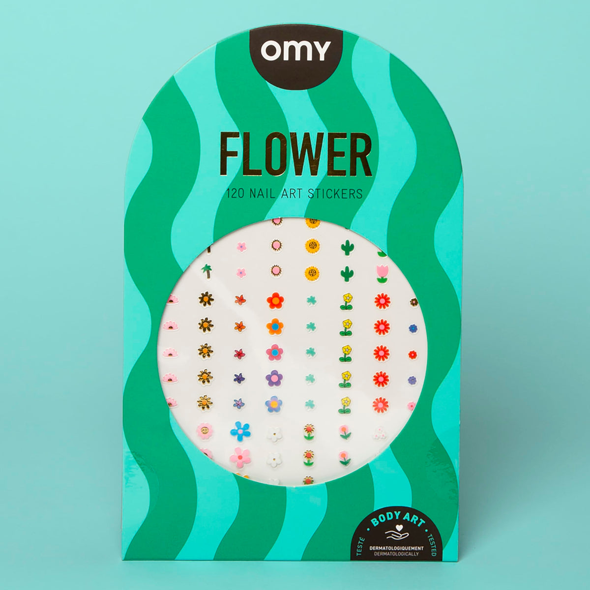 Omy Flowers Art Stickers are kid-friendly and quick to apply for busy mornings