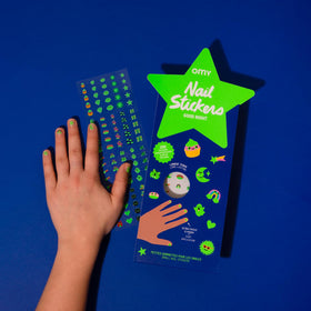 Omy party-fun glow stickers design-09 gift-ready kids nail art