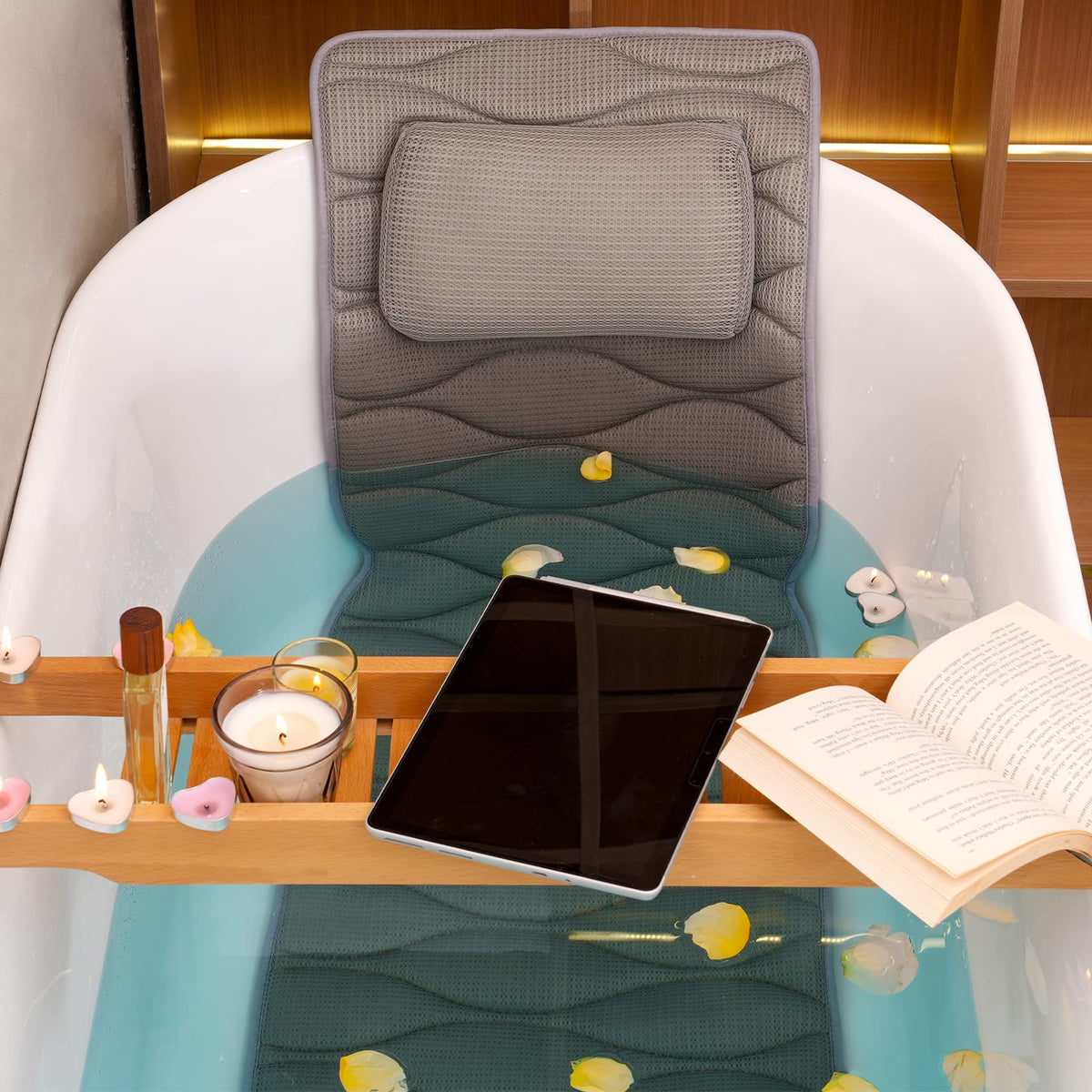 OMYSTYLE bath pillow arrives gift-ready with clean packaging.