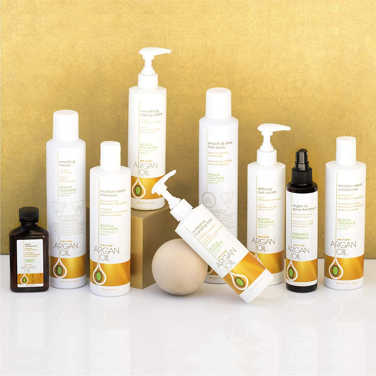 One 'N Only Argan Oil Spray Treatment reduces frizz in humid weather