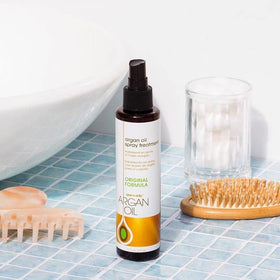 One 'N Only Argan Oil Spray Treatment adds visible shine