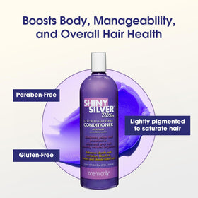 One 'N Only treatment reveals brighter hair with salon-like finish.