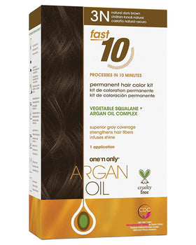 One 'N Only Fast 10 box packaging for at-home color and gray coverage.