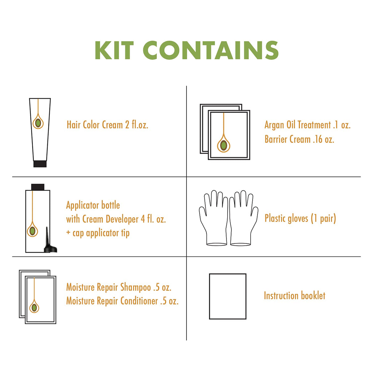 One 'N Only Fast 10 color kit 10-minute process for salon-like results at home.