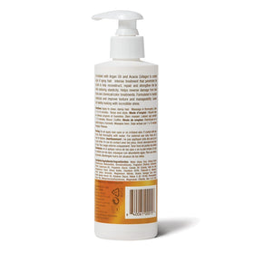 One 'n Only Argan Oil Hair Mask jar application showing deep conditioning benefit for shine.
