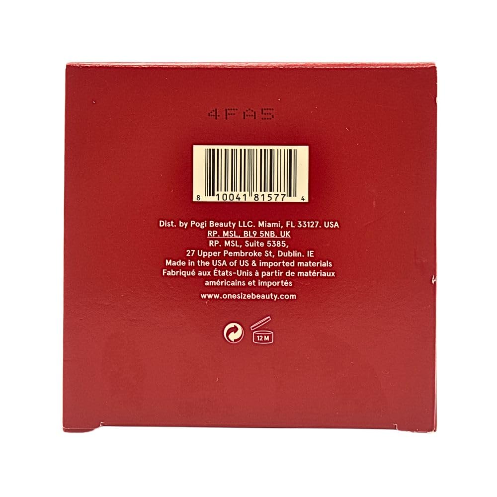 One/Size Ultimate Setting Powder Sweet Honey packaging highlights vegan, cruelty-free formula.