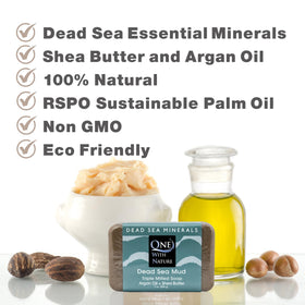 One With Nature Dead Sea Soap gift set highlight for all genders