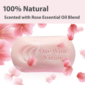 One With Nature lather texture close-up demonstrating gentle cleansing and moisture