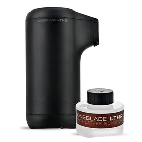 OneBlade LTHR hot lather machine nozzle heat for quick, premium warmth