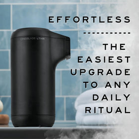 OneBlade LTHR water-resistant body safe for shower use when unplugged