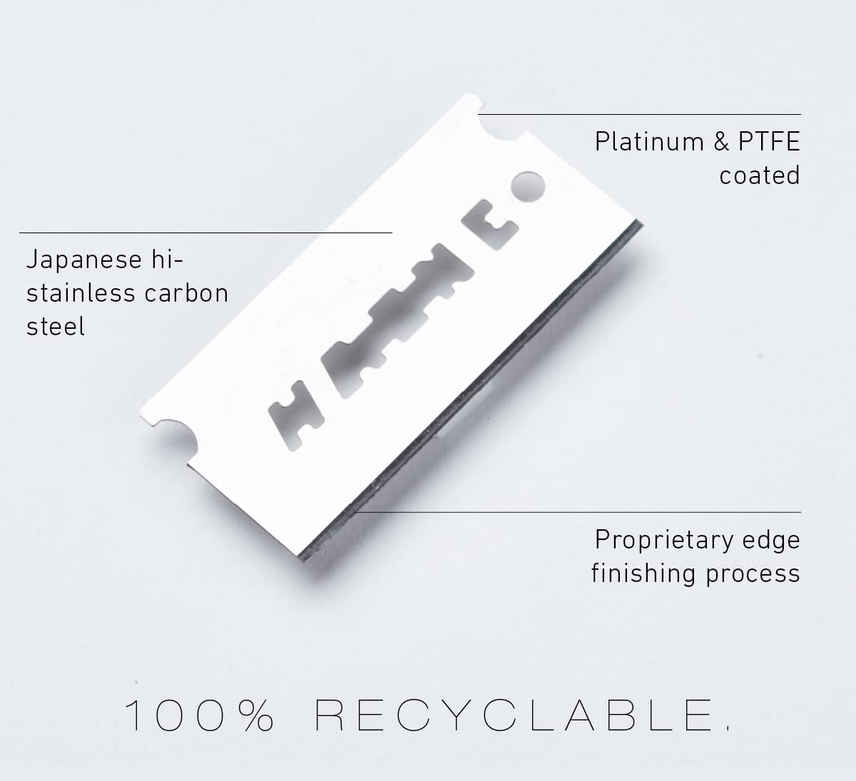 OneBlade shaving precision image showcases thoughtful design for a clean feel.