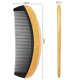 Onedor green sandalwood handle back-face design for comfortable grooming