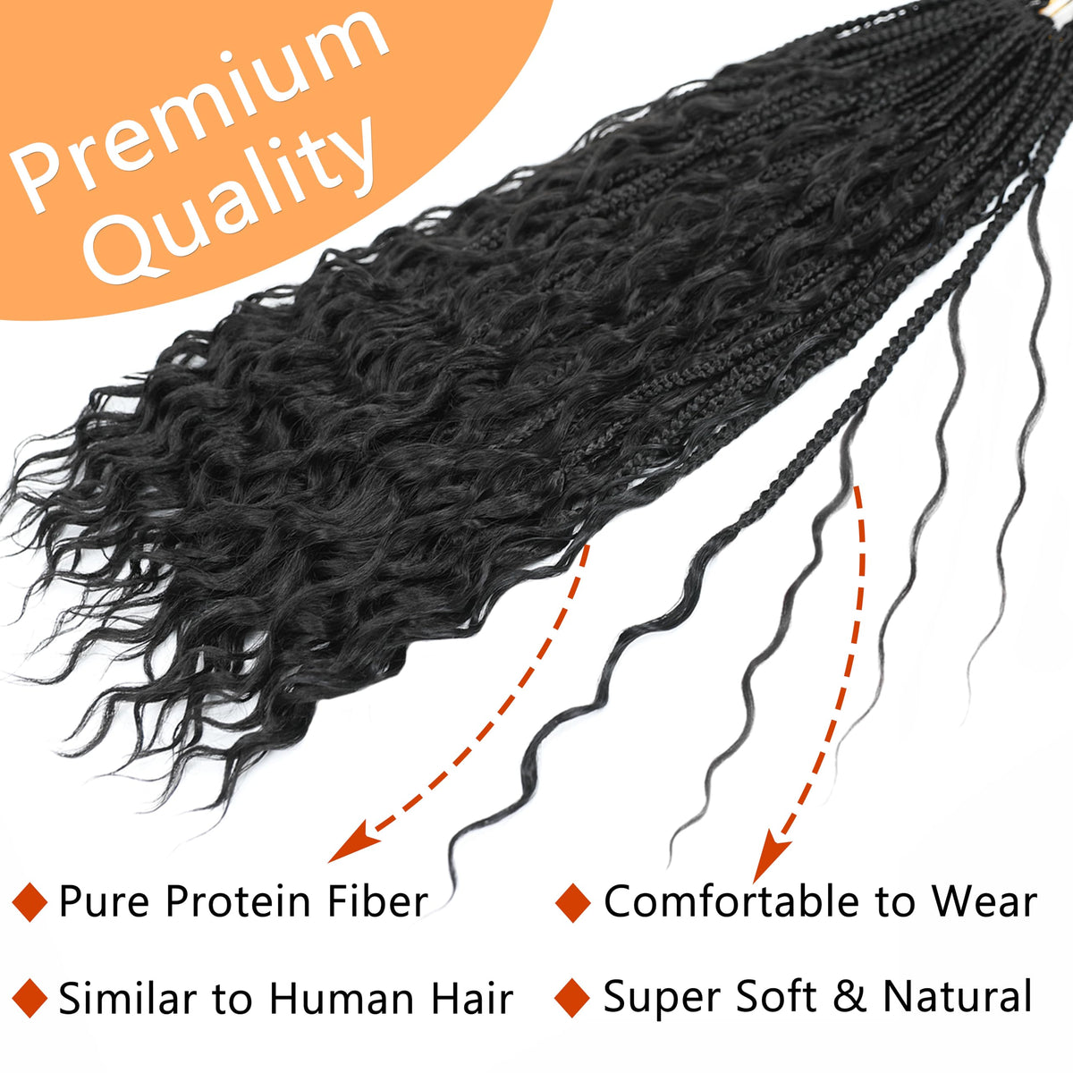 Onefatchoy natural texture crochet braids convey realistic movement