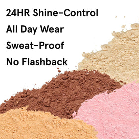 One/Size Patrick Starrr application shot with brush showing easy blend.