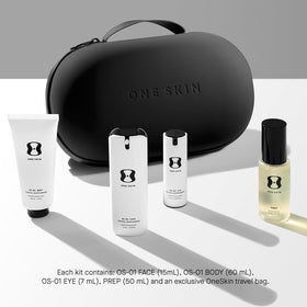 OneSkin OS-01 Body bottle for full-body care and a uniform look.