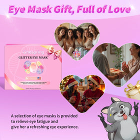Onespring eye mask for home or office delivers spa-like relaxation