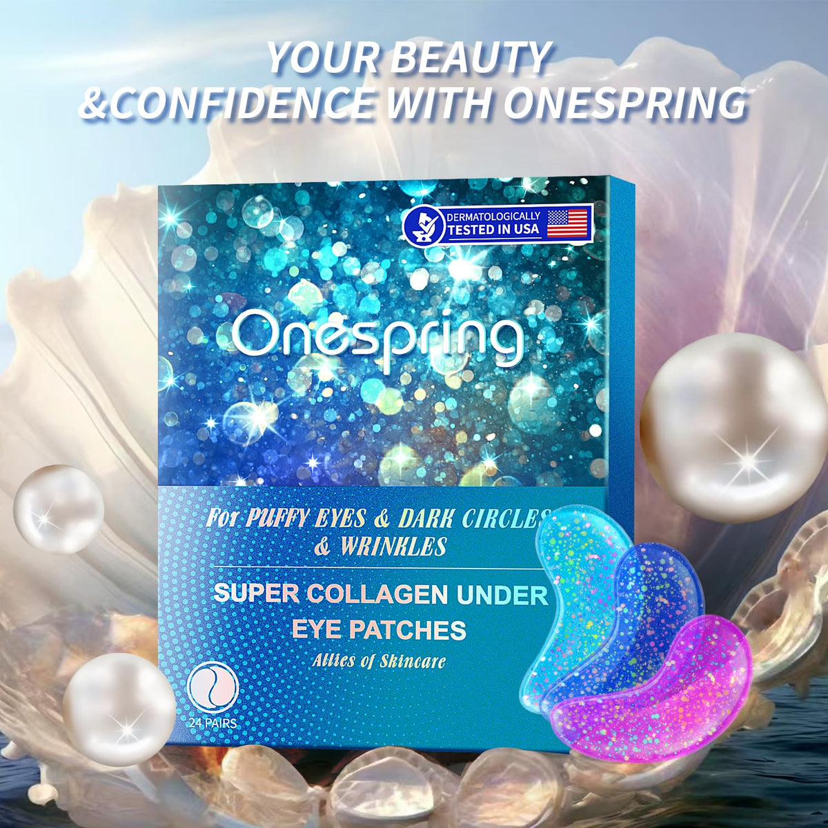 Onespring Eye Masks are perfect for spa parties and gifting on the go.