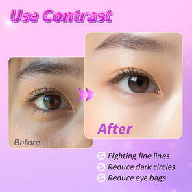Onespring caffeine-brighten eye patches target dark circles for a refreshed appearance