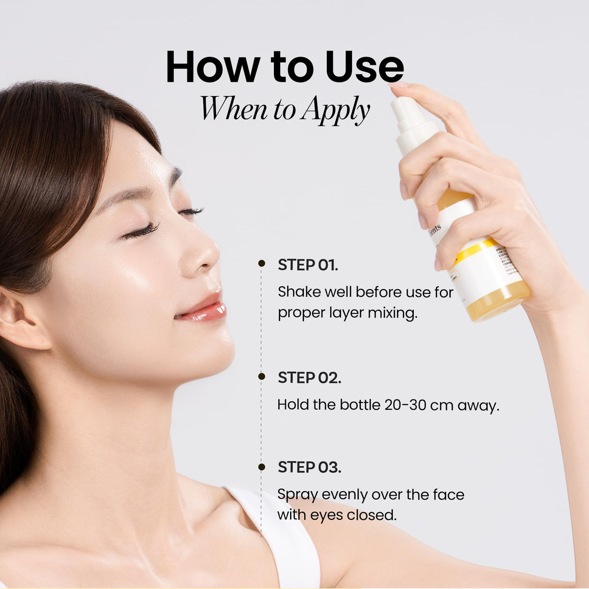 ONGREDIENTS Vegan cruelty-free Korean skincare: ethical, clean formula suitable for most skin types.
