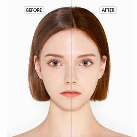Onilyua Coffee Hair Dye Shampoo being applied for quick home coloring.