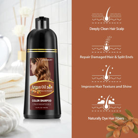 Onilyua dry hair color application shows easy at-home use.