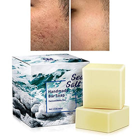 ONIYEA sea salt soap 2-pack packaging, ideal for gifting and everyday use.