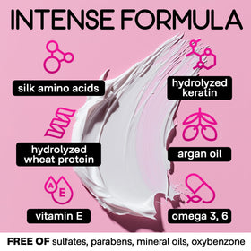 ONLY4HAIR frizz control through conditioning delivers smoother strands.