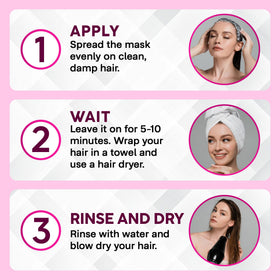 ONLY4HAIR home salon results show easy at-home maintenance.