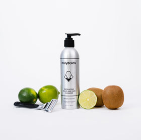 OnlyBalds natural citrus scent aroma for gentle refreshing cleanse.