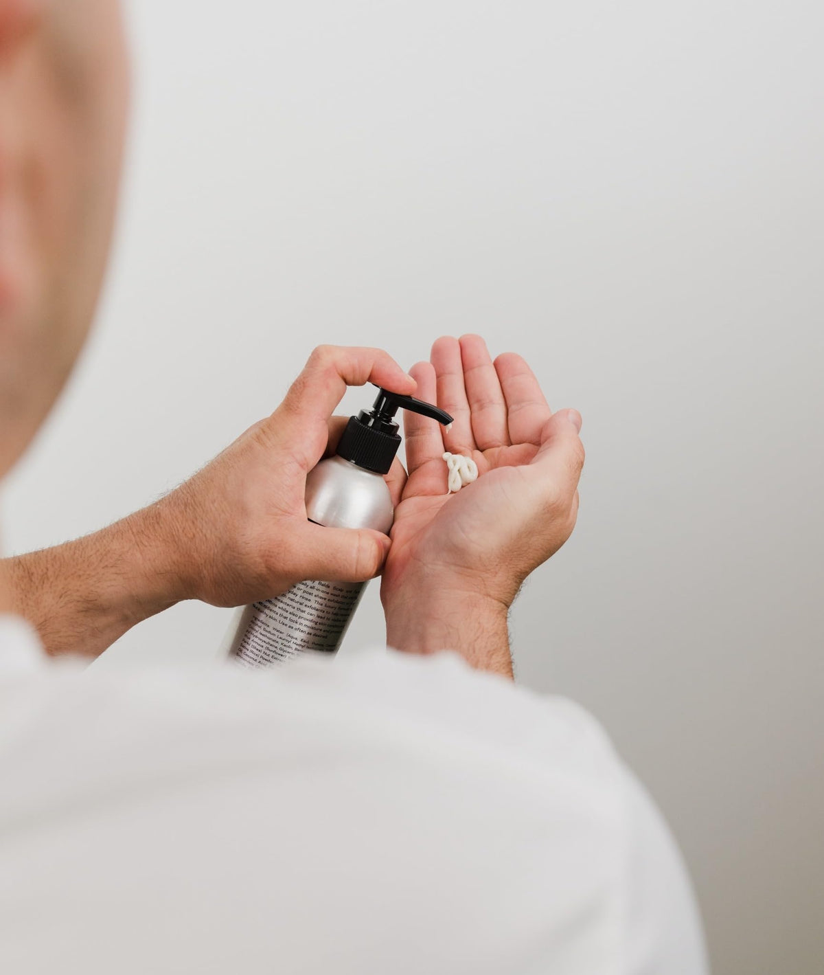 OnlyBalds pre-shave cleanse prepares skin for a smooth shave.