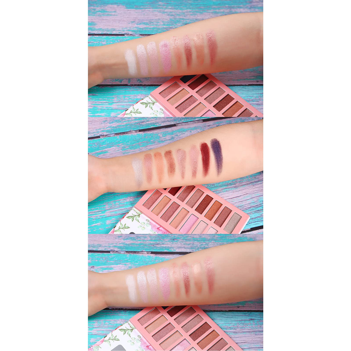 OnlyBetter vegan palette includes 8-brush set for professional, on-the-go makeup.