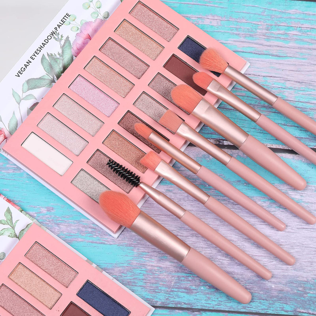 OnlyBetter 16-color vegan palette is vegan, cruelty-free, and gluten-free for clean beauty.