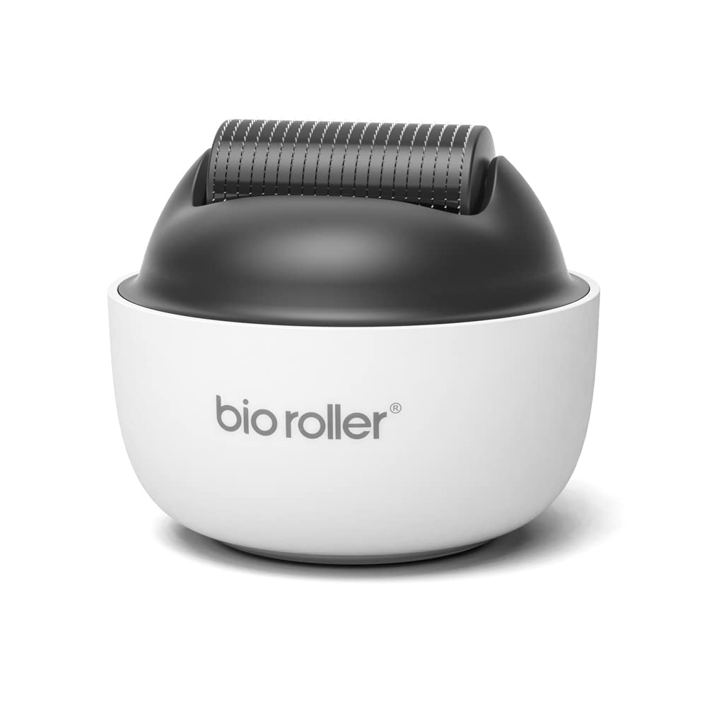 ONLYSKY BEAUTY Derma Roller G4 close-up showing the precision micro-needle head for at-home use.