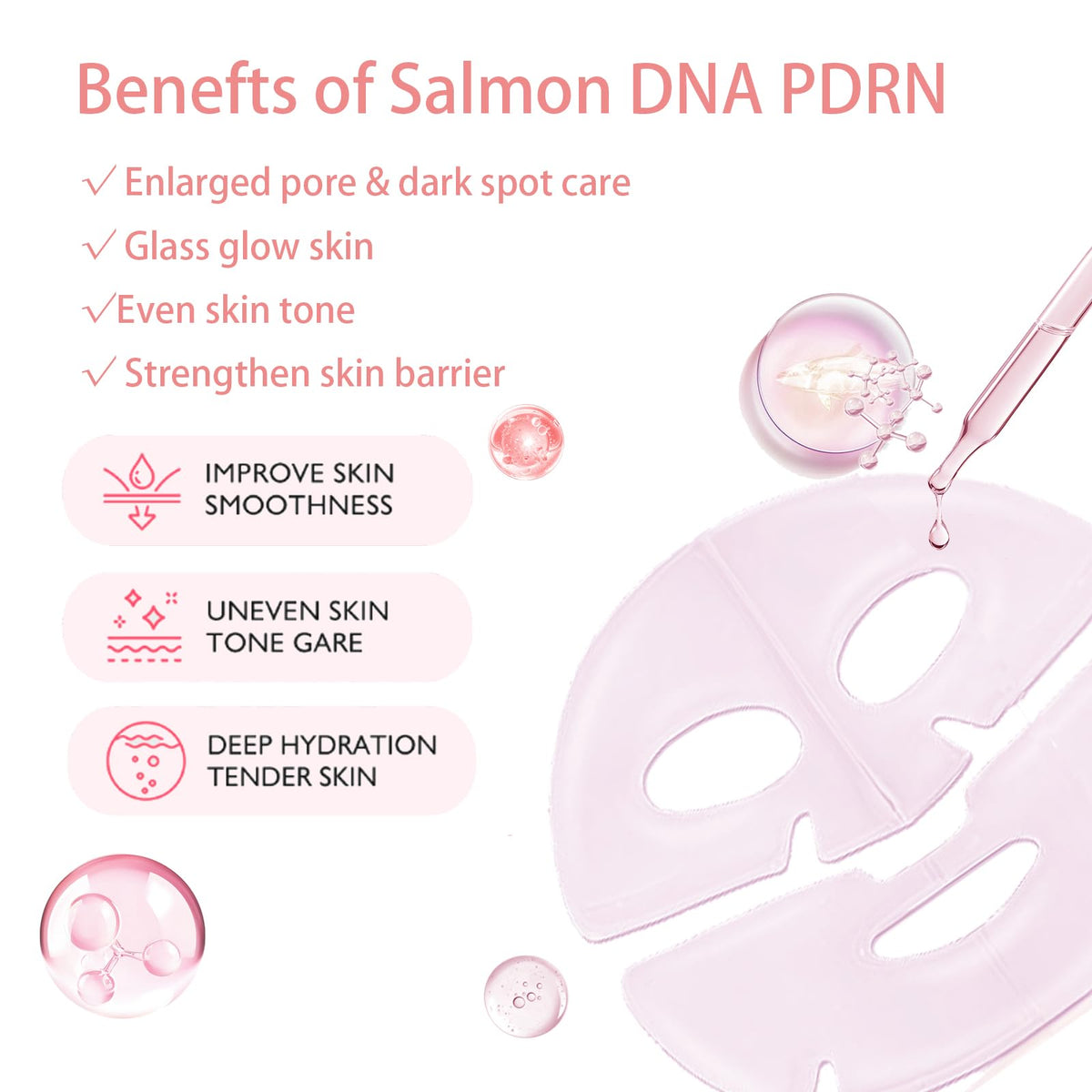 ONMYLOVIN premium spa-grade gel mask hugging facial contours